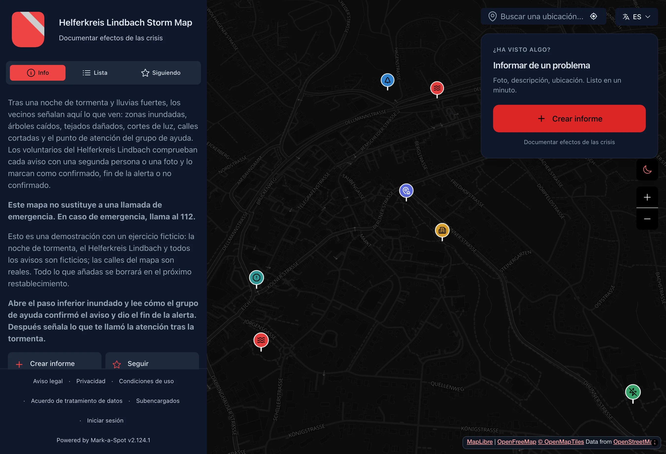 Lo que ven los vecinos tras la tormenta, en un solo mapa